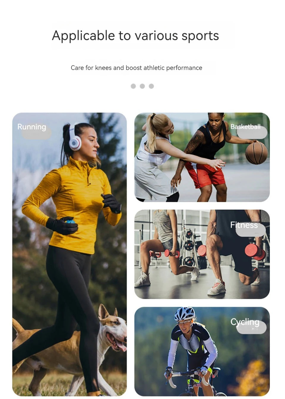 Banda de Compresión Rotuliana Ajustable – Soporte Perfecto para Rodilla