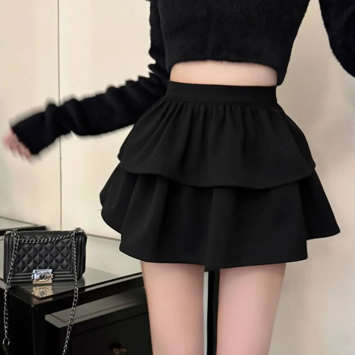 Mini Falda Preppy Y2K para Mujer – SUYISODA