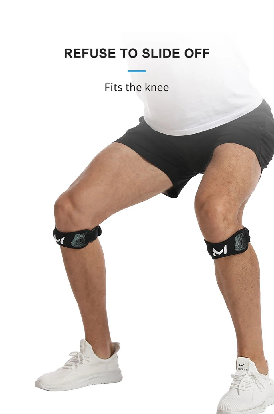 Banda de Compresión Rotuliana Ajustable – Soporte Perfecto para Rodilla