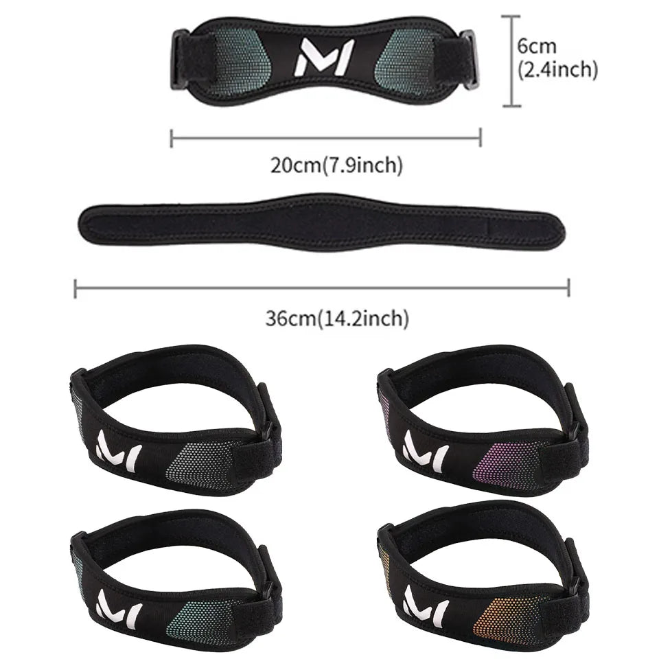 Banda de Compresión Rotuliana Ajustable – Soporte Perfecto para Rodilla