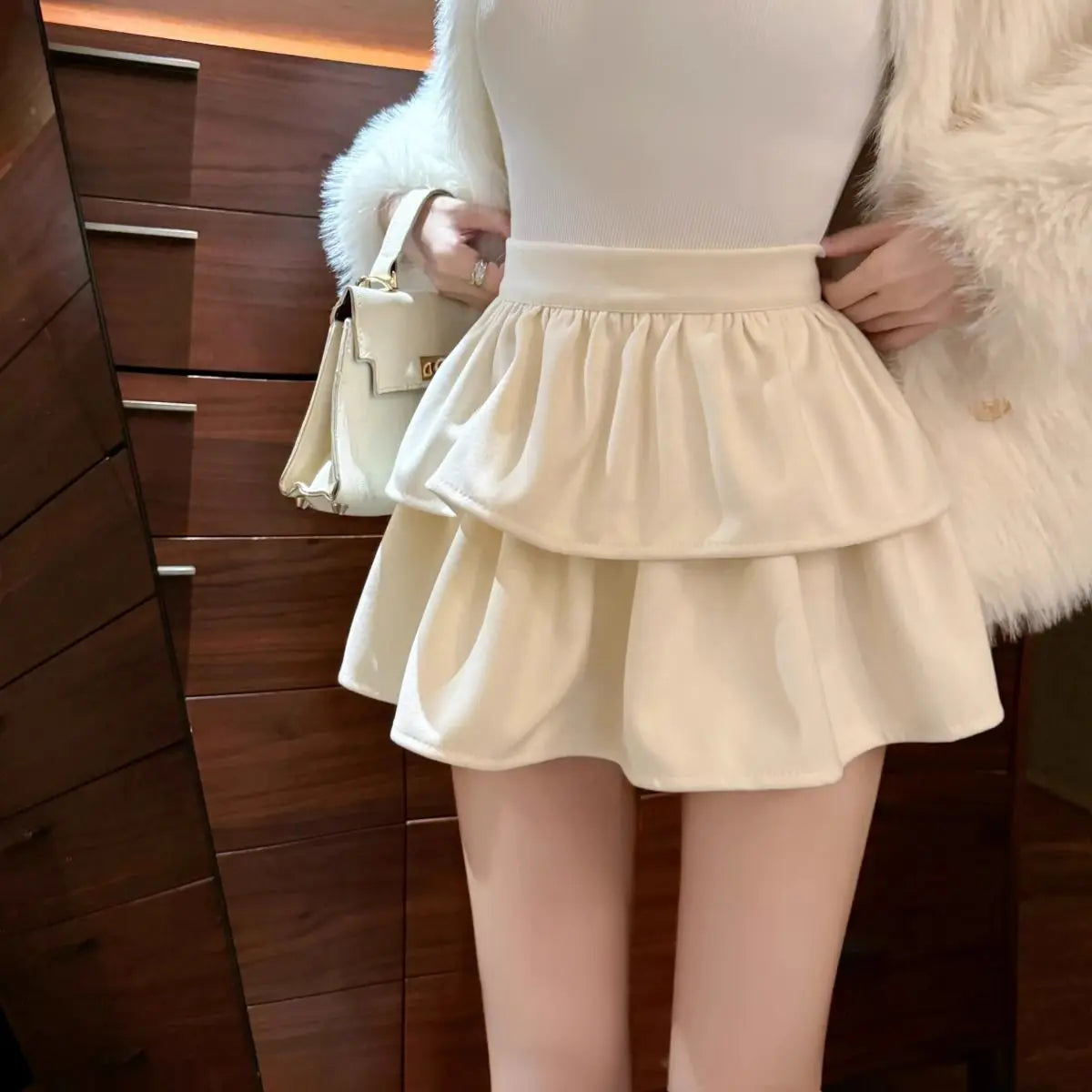 Mini Falda Preppy Y2K para Mujer – SUYISODA