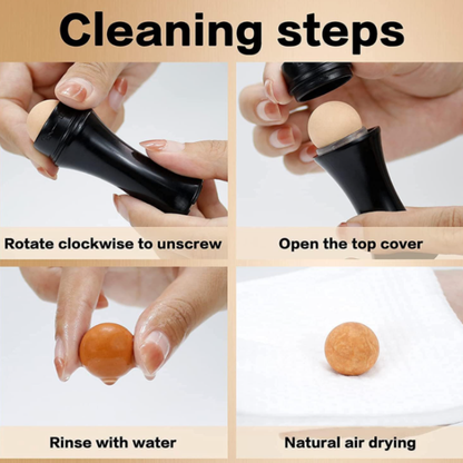 Rodillo Absorbente De Grasa Facial piedr