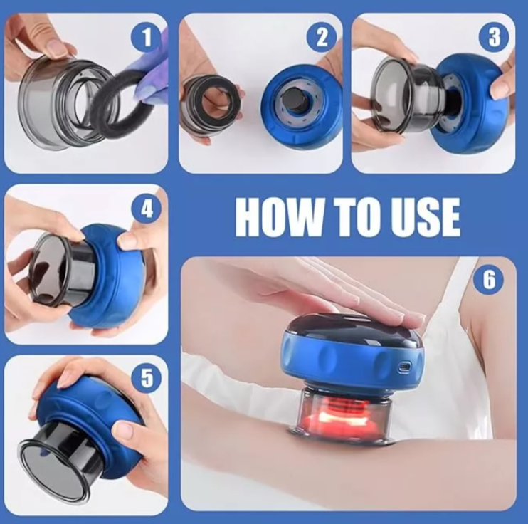 Ventosa Terapéutica Eléctrica De Masaje