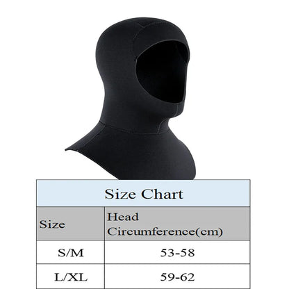 Gorro de Buceo Neopreno 3/5mm