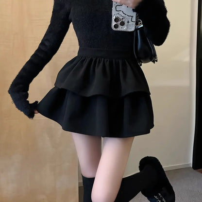 Mini Falda Preppy Y2K para Mujer – SUYISODA