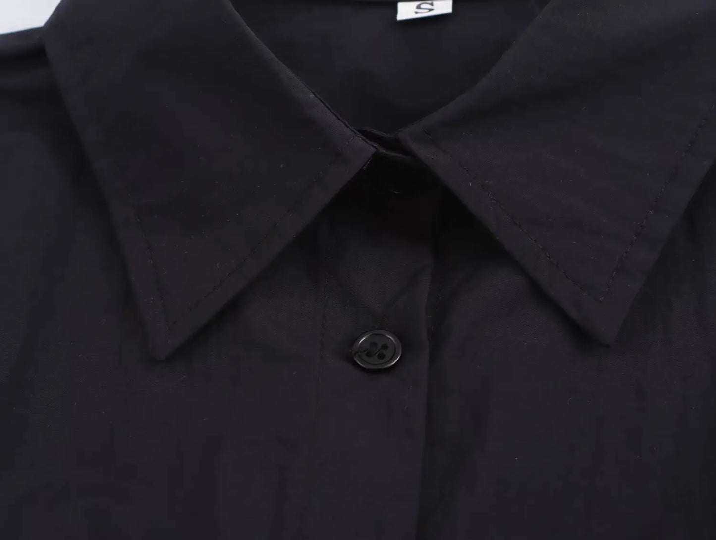 Vestido camisero con bolsillos para mujer