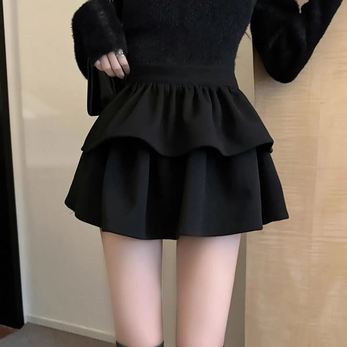 Mini Falda Preppy Y2K para Mujer – SUYISODA