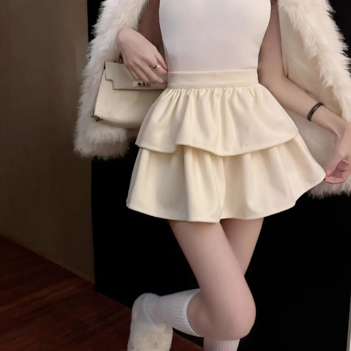 Mini Falda Preppy Y2K para Mujer – SUYISODA