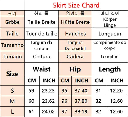 Mini Falda Preppy Y2K para Mujer – SUYISODA