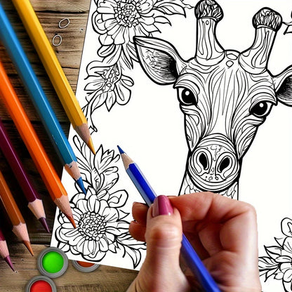 Libro de Colorear Mandalas de Animales