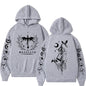 Basgiath War College Double Sided Hoodie Fourth Wings Men Women Fashion Gothic Y2k Sweatshirt Casual Hoodies Streetwear Plussize