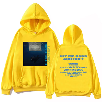 Sudadera con Capucha "Hit Me Hard And Soft"