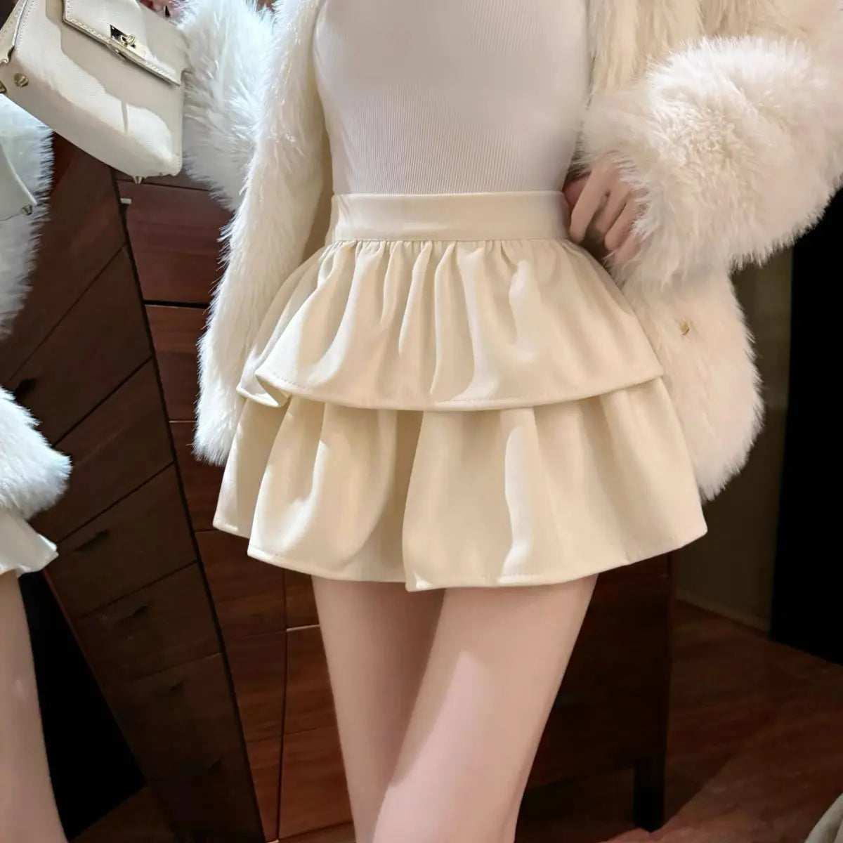 Mini Falda Preppy Y2K para Mujer – SUYISODA