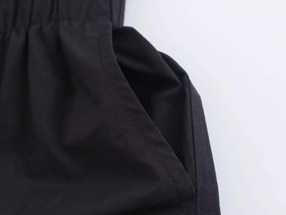 Vestido camisero con bolsillos para mujer