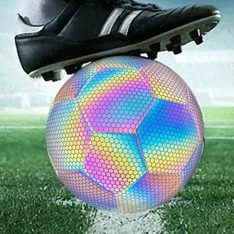 Balón de Fútbol Reflectante
