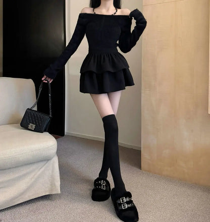 Mini Falda Preppy Y2K para Mujer – SUYISODA