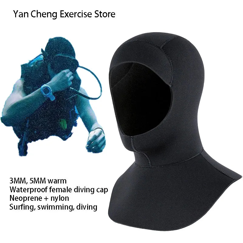 Gorro de Buceo Neopreno 3/5mm