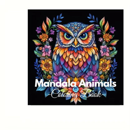 Libro de Colorear Mandalas de Animales