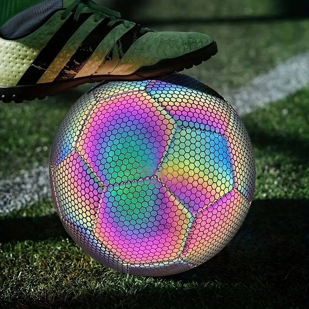 Balón de Fútbol Reflectante