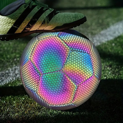 Balón de Fútbol Reflectante