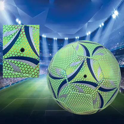 Balón de Fútbol Reflectante