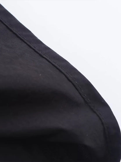 Vestido camisero con bolsillos para mujer