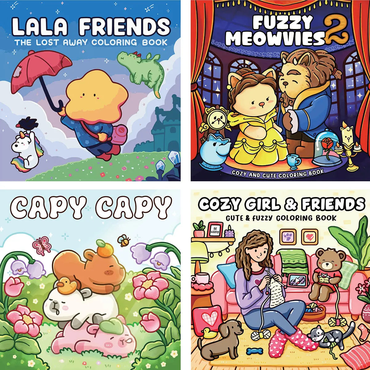 Libro de Colorear "Meow Pals"