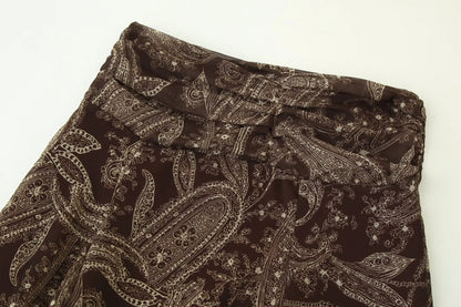 Falda Midi Plisada con Volantes – Estilo Vintage 2025