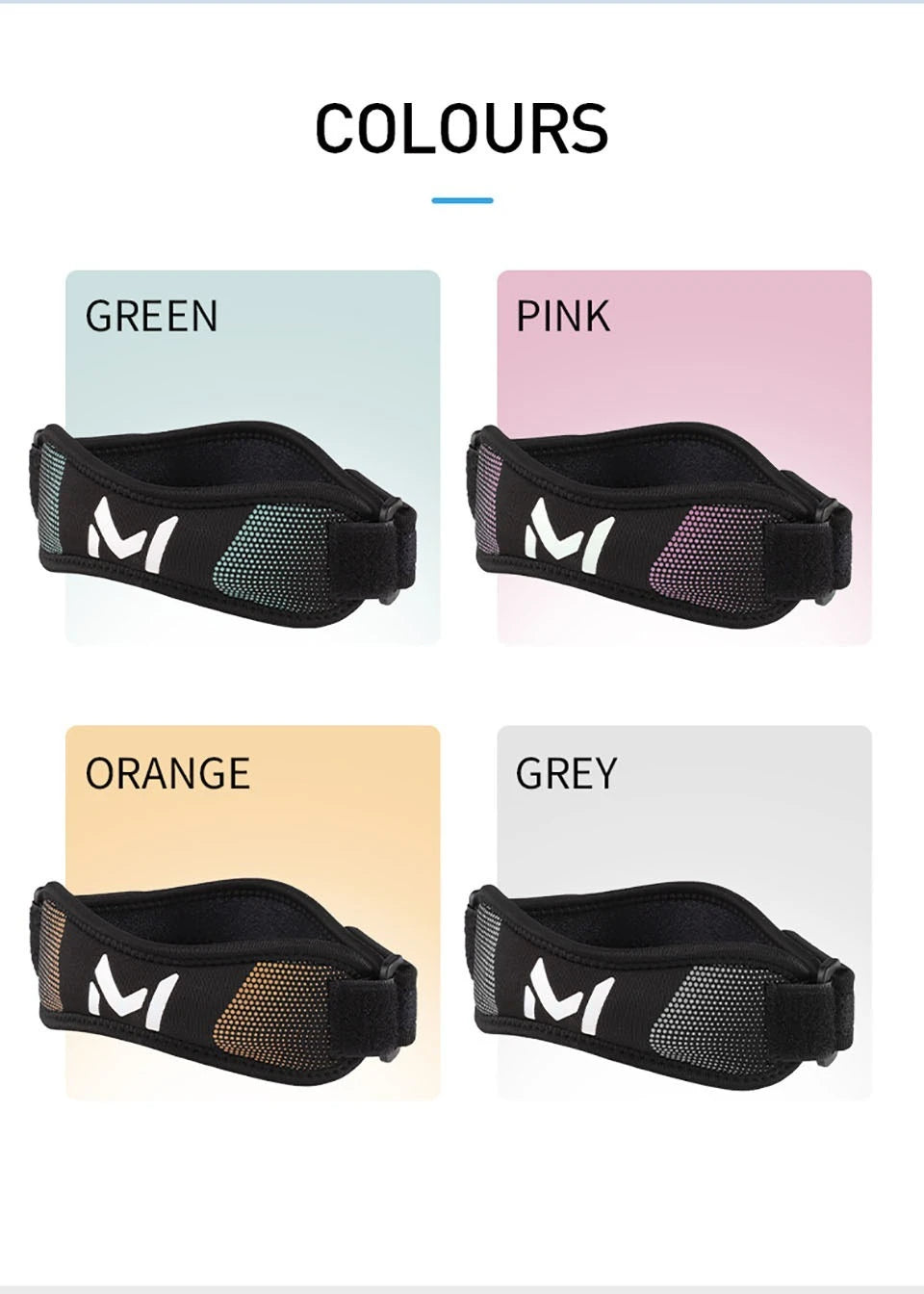 Banda de Compresión Rotuliana Ajustable – Soporte Perfecto para Rodilla