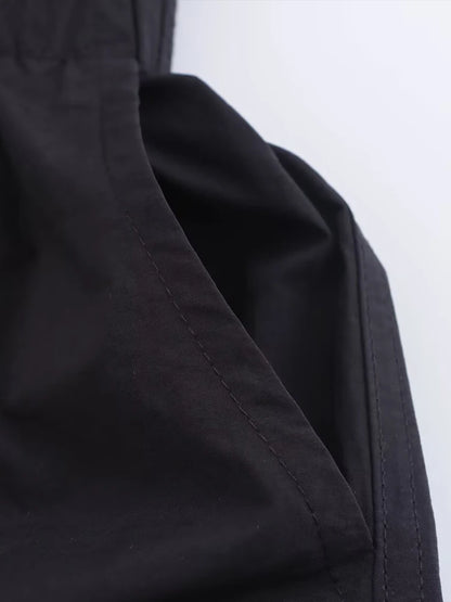 Vestido camisero con bolsillos para mujer