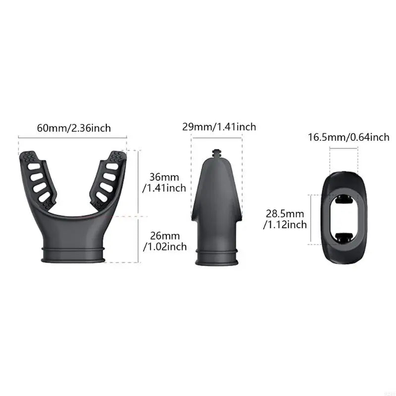 Boquilla de Silicona Universal para Snorkel