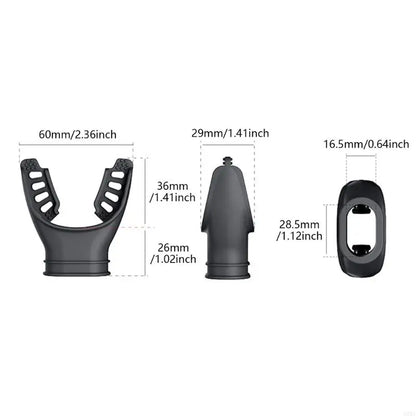 Boquilla de Silicona Universal para Snorkel