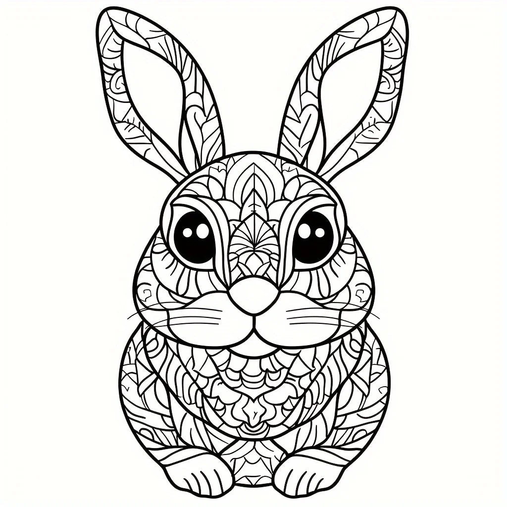 Libro de Colorear Mandalas de Animales