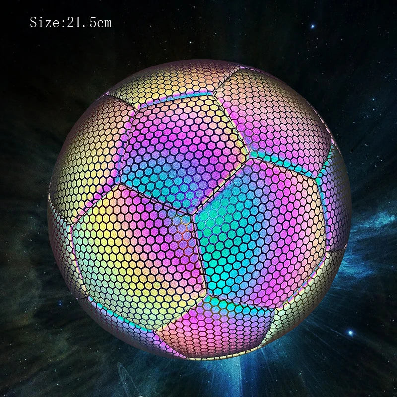 Balón de Fútbol Reflectante