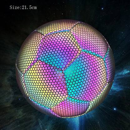 Balón de Fútbol Reflectante