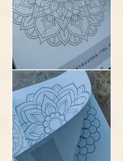 Emotional Garden Mandala – Libro de Colorear