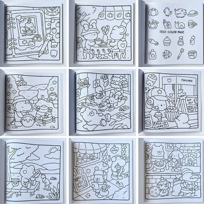 Libro de Colorear Graffiti para Adultos y Adolescentes (1 o 2 Piezas)