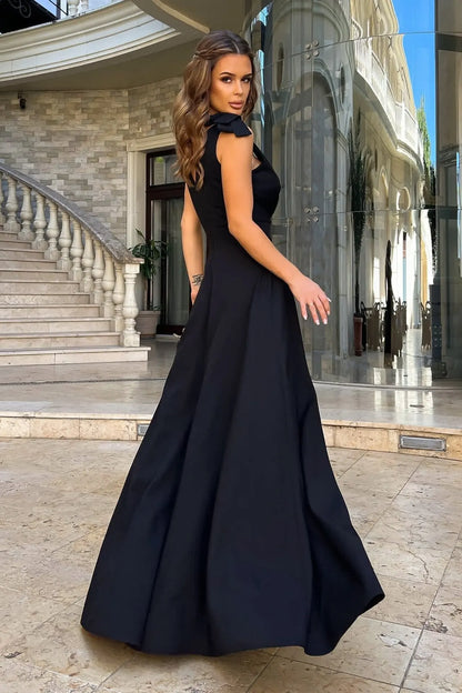 Vestido Maxi de Verano con Escote Cruzado